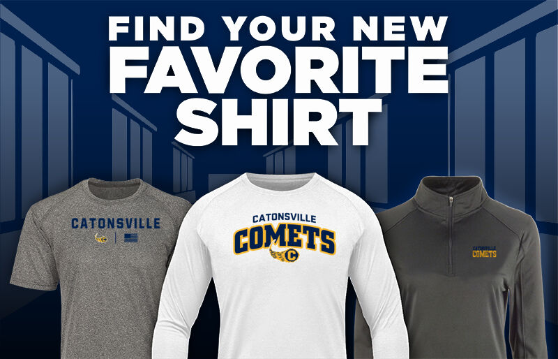 Catonsville Comets Find Your Favorite Shirt - Dual Banner