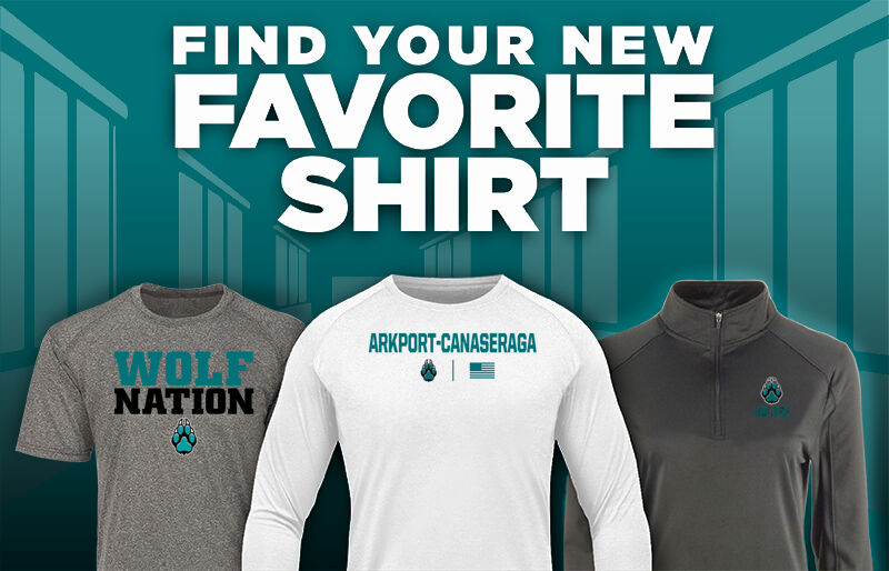 Arkport-Canaseraga Wolves Find Your Favorite Shirt - Dual Banner