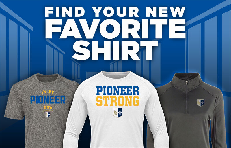 Saint Michaels Prep  Pioneers Find Your Favorite Shirt - Dual Banner