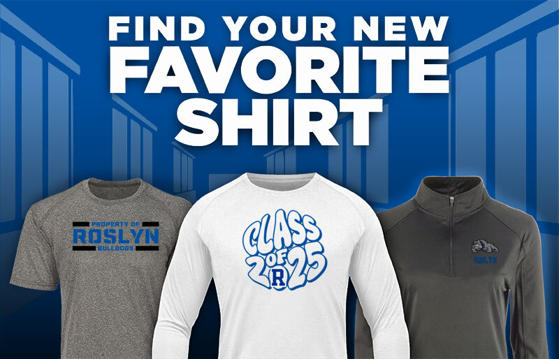 Roslyn Bulldogs Find Your Favorite Shirt - Dual Banner