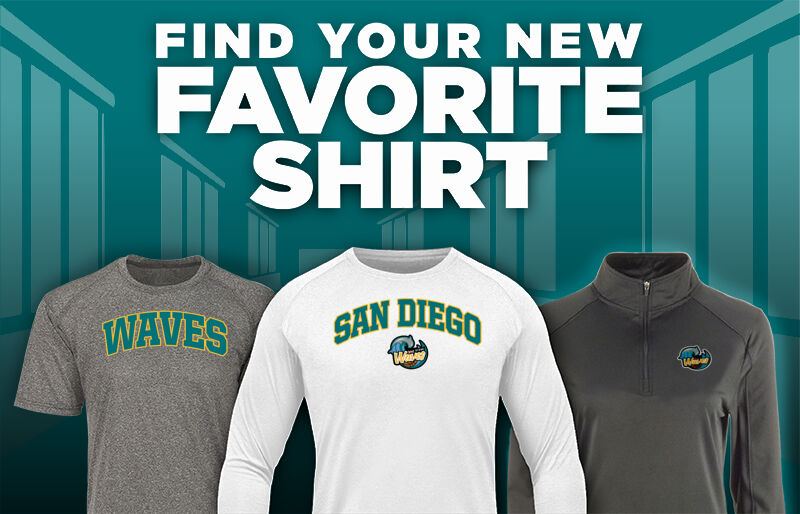 San Diego Waves Find Your Favorite Shirt - Dual Banner