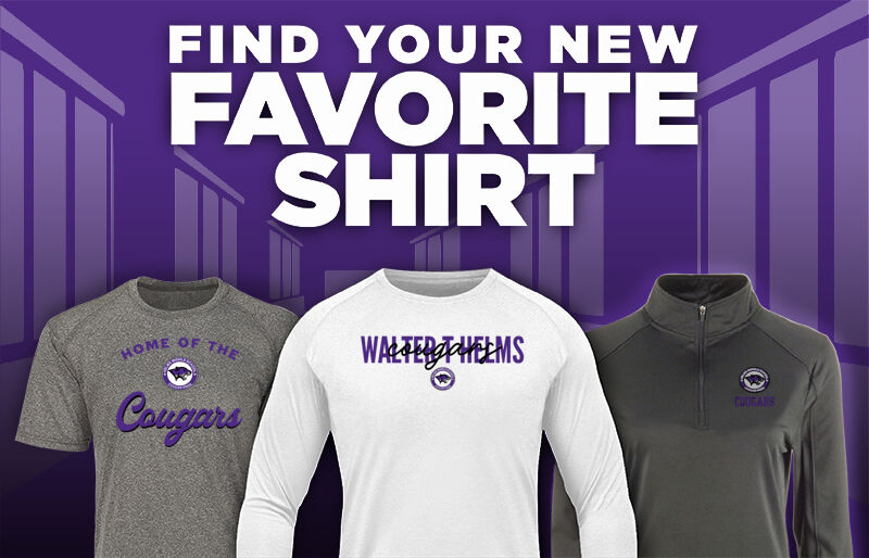 Walter T Helms  Cougars Find Your Favorite Shirt - Dual Banner