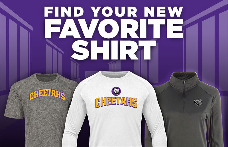 Cisneros Cheetahs Find Your Favorite Shirt - Dual Banner