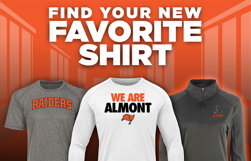 Almont Raiders Find Your Favorite Shirt - Dual Banner