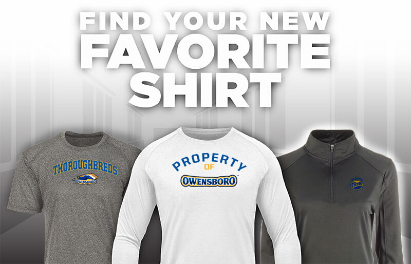Owensboro Thoroughbreds Find Your Favorite Shirt - Dual Banner