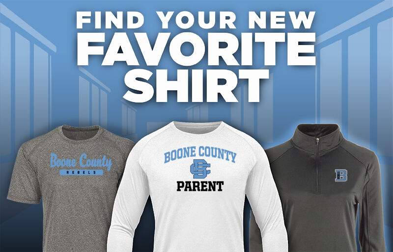 Boone County Rebels Find Your Favorite Shirt - Dual Banner