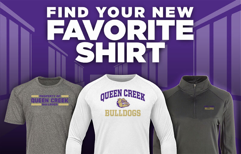 Queen Creek Bulldogs Find Your Favorite Shirt - Dual Banner