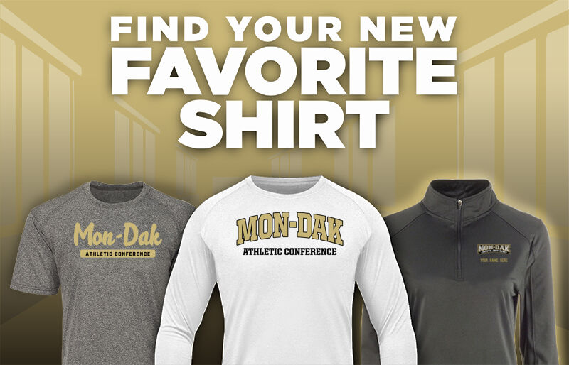 Mon-Dak Athletic Conference Find Your Favorite Shirt - Dual Banner