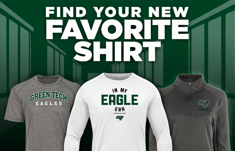 Green Tech Eagles Find Your Favorite Shirt - Dual Banner