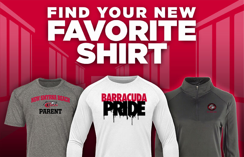 New Smyrna Beach Barracudas Find Your Favorite Shirt - Dual Banner