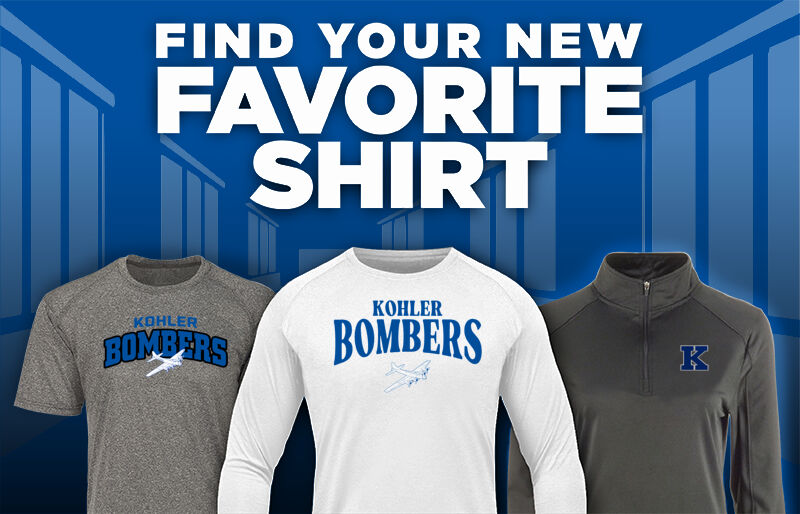 Kohler Bombers Find Your Favorite Shirt - Dual Banner