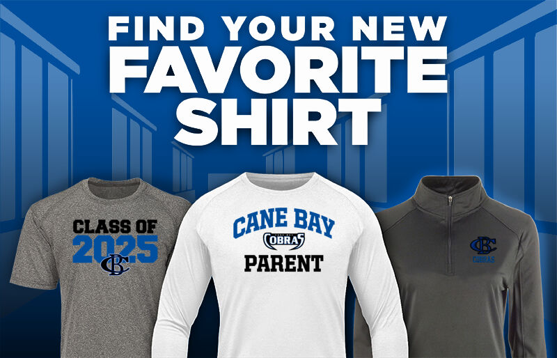 Cane Bay Cobras Find Your Favorite Shirt - Dual Banner