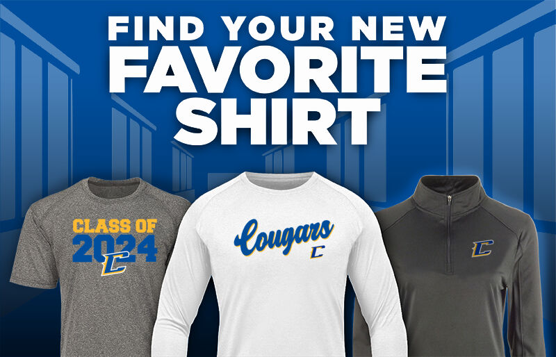 Caldwell Cougars Find Your Favorite Shirt - Dual Banner