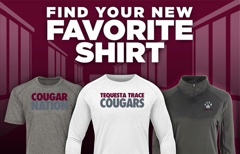 Tequesta Trace Cougars Find Your Favorite Shirt - Dual Banner