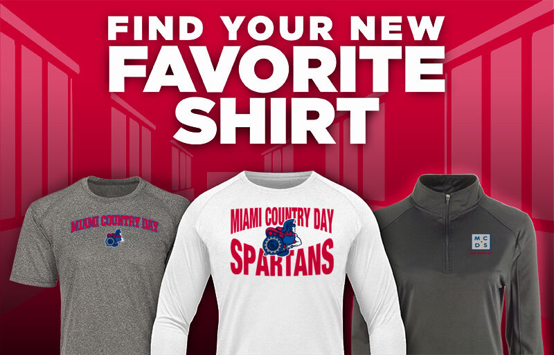 Miami Country Day Spartans Find Your Favorite Shirt - Dual Banner