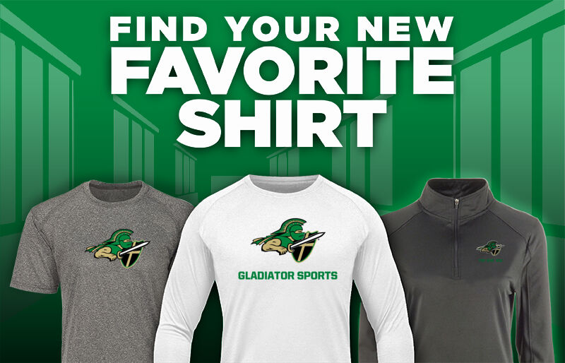Gladiator Sports  Find Your Favorite Shirt - Dual Banner