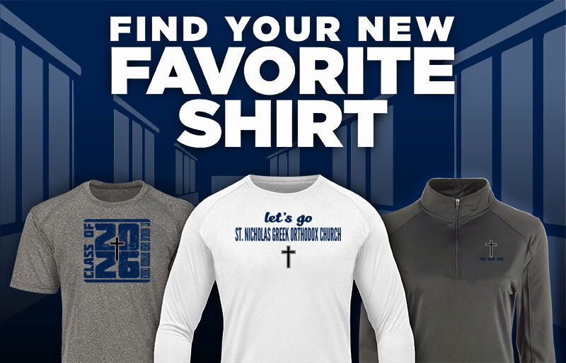 St. Nicholas Greek  Orthodox Church Find Your Favorite Shirt - Dual Banner