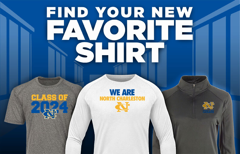 North Charleston Cougars Find Your Favorite Shirt - Dual Banner