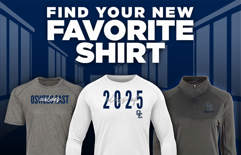 Oswego East Wolves Find Your Favorite Shirt - Dual Banner