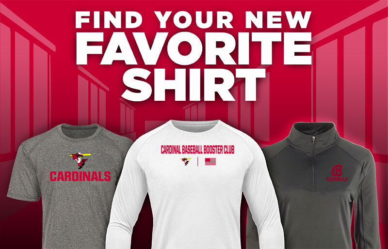 Cardinal Baseball Booster Club Cardinals Find Your Favorite Shirt - Dual Banner