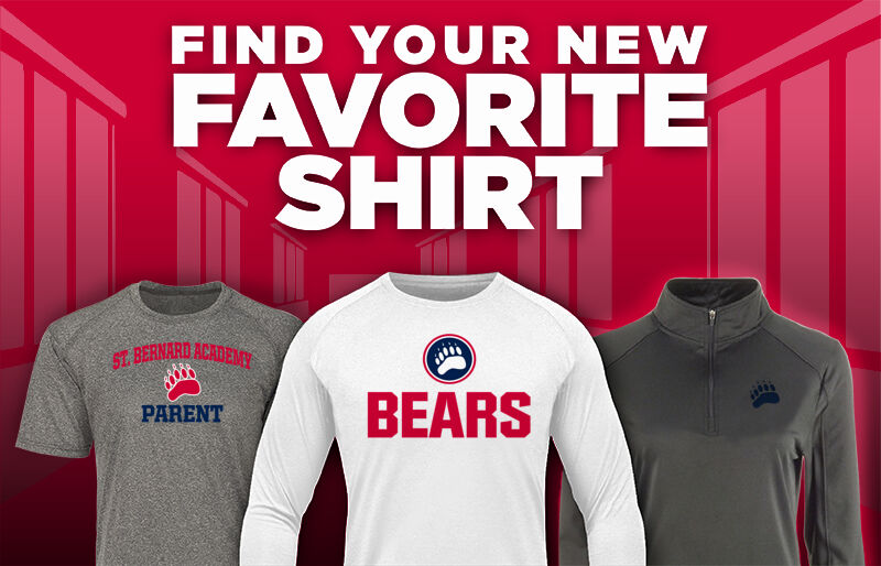 St. Bernard Academy Bears Find Your Favorite Shirt - Dual Banner