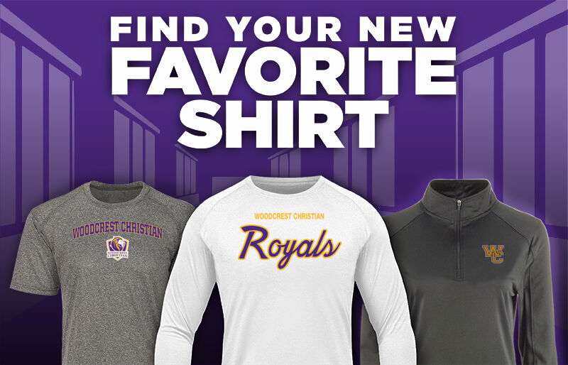 Woodcrest Christian Royals Online Store Find Your Favorite Shirt - Dual Banner