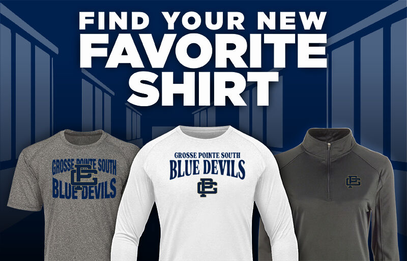 GROSSE POINTE SOUTH Blue Devils official sideline store Find Your Favorite Shirt - Dual Banner