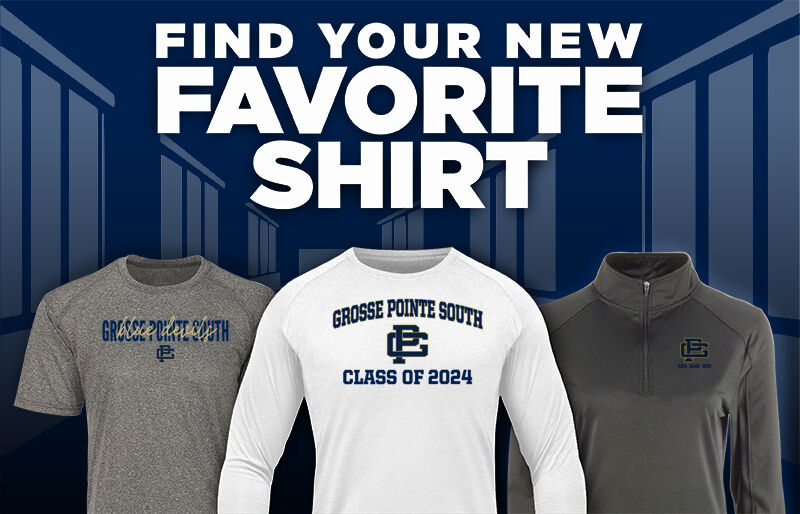 GROSSE POINTE SOUTH Blue Devils official sideline store Find Your Favorite Shirt - Dual Banner