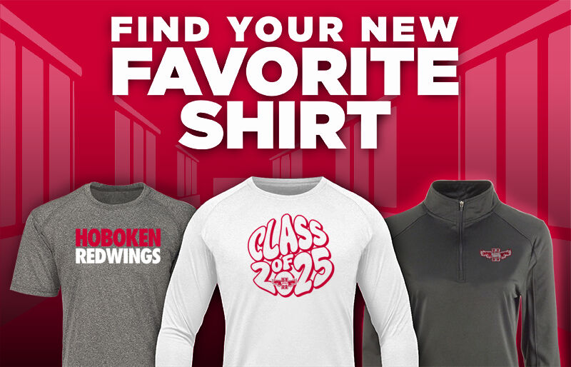 Hoboken Redwings Find Your Favorite Shirt - Dual Banner