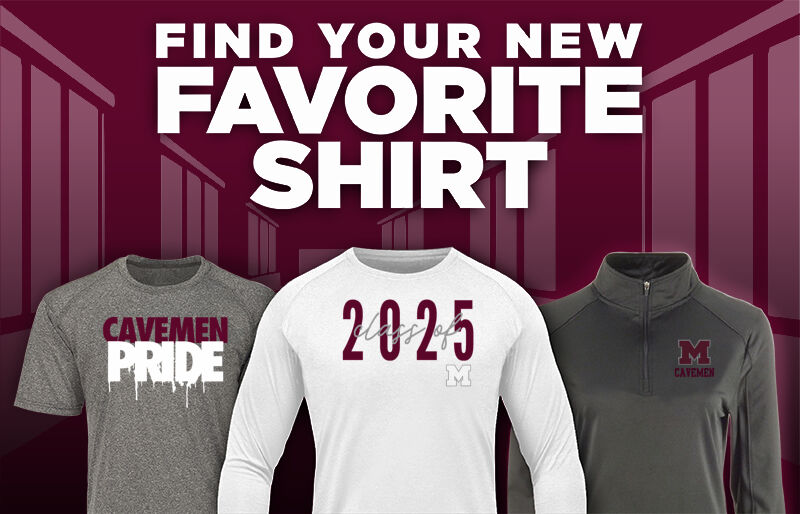 Mishawaka Cavemen Find Your Favorite Shirt - Dual Banner