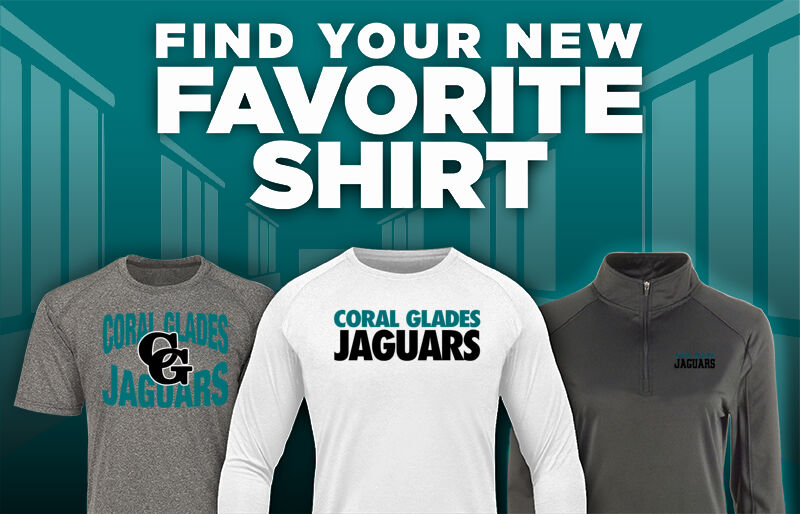 Coral Glades Jaguars Find Your Favorite Shirt - Dual Banner