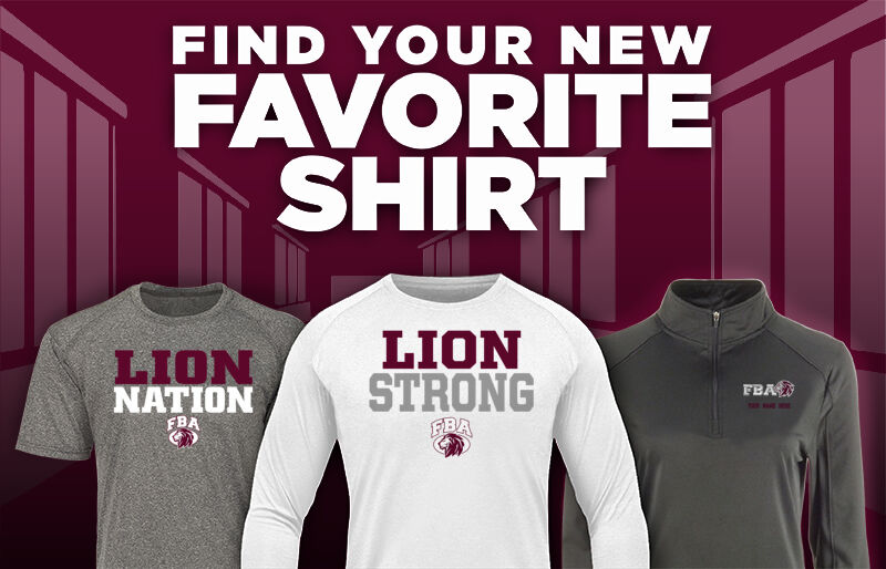 First Baptist Lions Find Your Favorite Shirt - Dual Banner