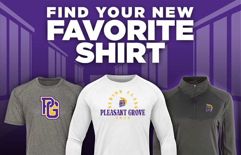 Pleasant Grove Spartans Find Your Favorite Shirt - Dual Banner