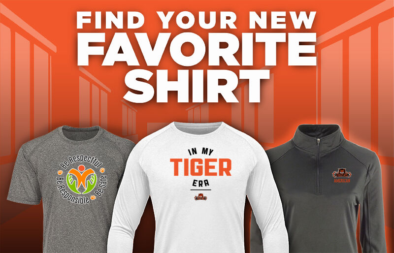 American School For The Deaf Tigers official sideline store Find Your Favorite Shirt - Dual Banner