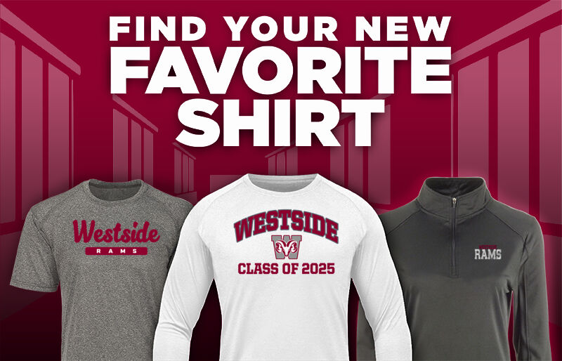 Westside Rams Find Your Favorite Shirt - Dual Banner