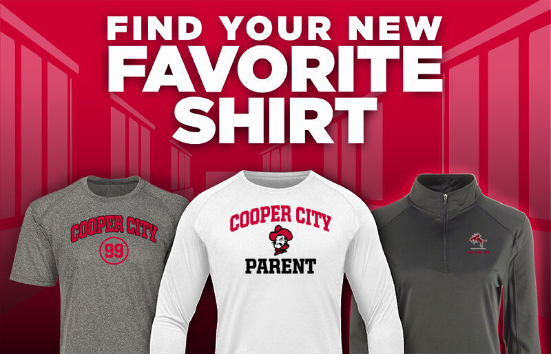 Cooper City Cowboys Find Your Favorite Shirt - Dual Banner