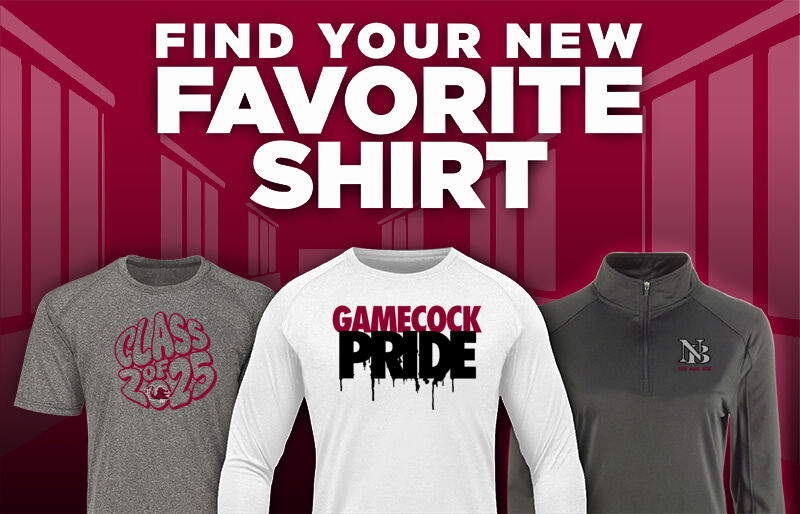 New Brockton Gamecocks Find Your Favorite Shirt - Dual Banner