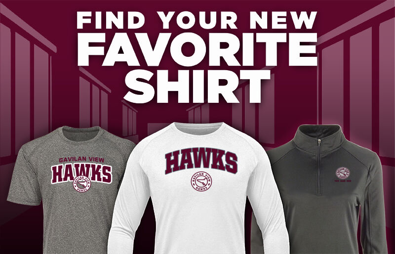 Gavilan View  Hawks Find Your Favorite Shirt - Dual Banner