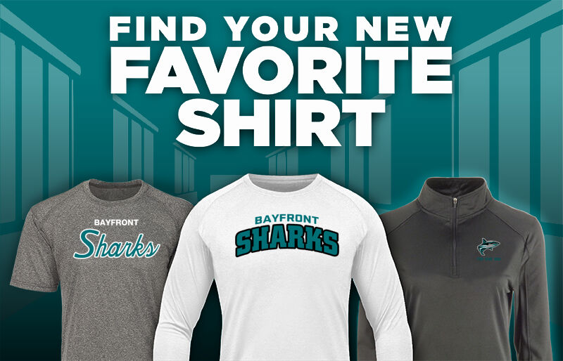 Bayfront Sharks Find Your Favorite Shirt - Dual Banner