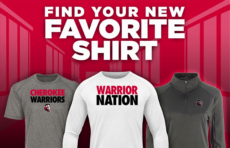 Cherokee Warriors Find Your Favorite Shirt - Dual Banner