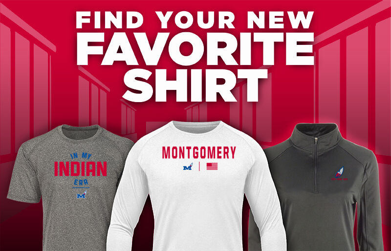 Montgomery Indians Find Your Favorite Shirt - Dual Banner