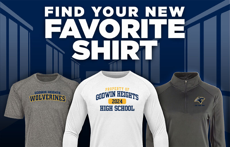 Godwin Heights Wolverines Find Your Favorite Shirt - Dual Banner