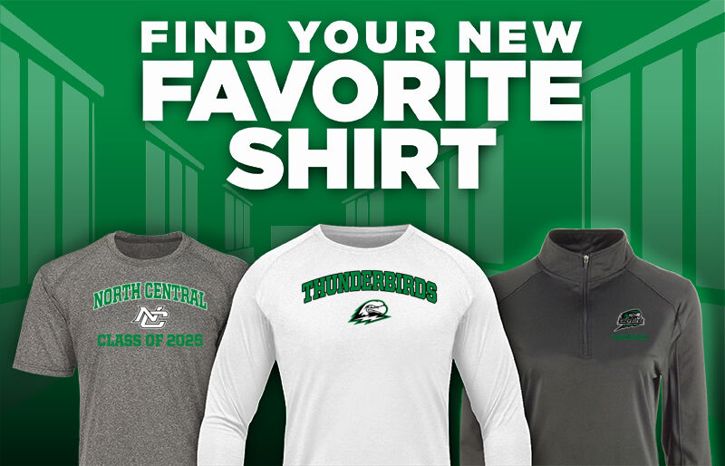 North Central Thunderbirds Find Your Favorite Shirt - Dual Banner