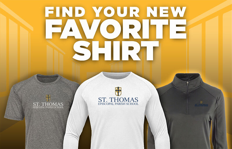 St. Thomas Episcopal Parish School Tigers Find Your Favorite Shirt - Dual Banner