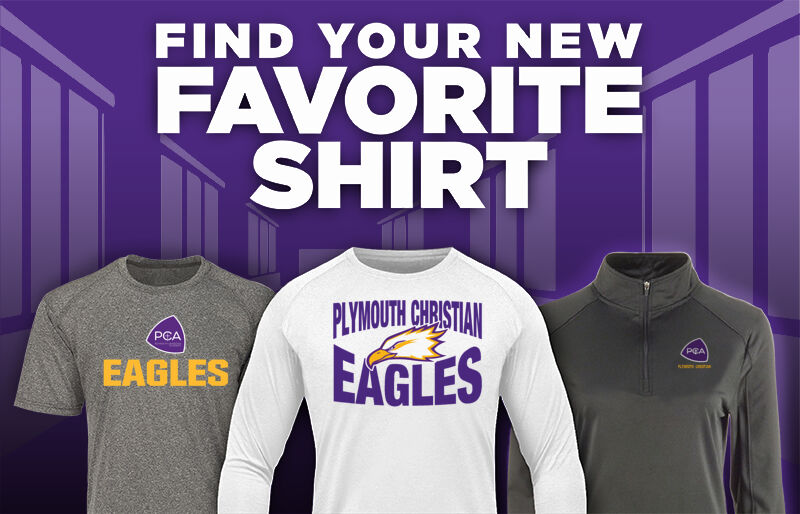 Plymouth Christian Eagles Find Your Favorite Shirt - Dual Banner