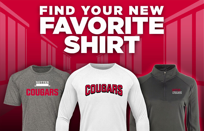 Sutter  Cougars Find Your Favorite Shirt - Dual Banner