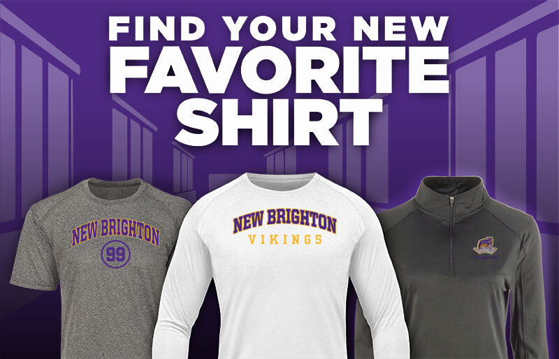 New Brighton  Vikings Find Your Favorite Shirt - Dual Banner