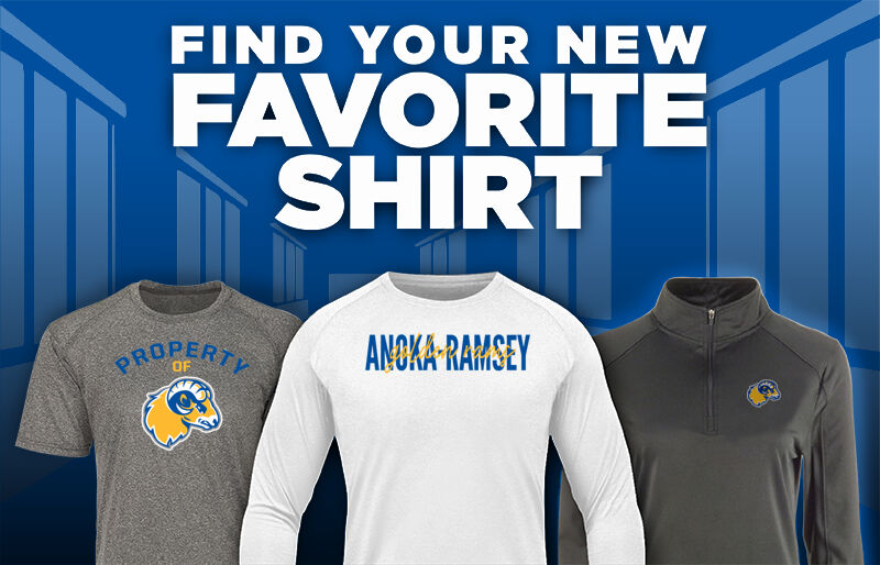 Anoka-Ramsey  Golden Rams Find Your Favorite Shirt - Dual Banner