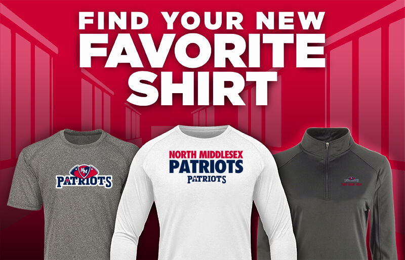 North Middlesex Patriots Find Your Favorite Shirt - Dual Banner