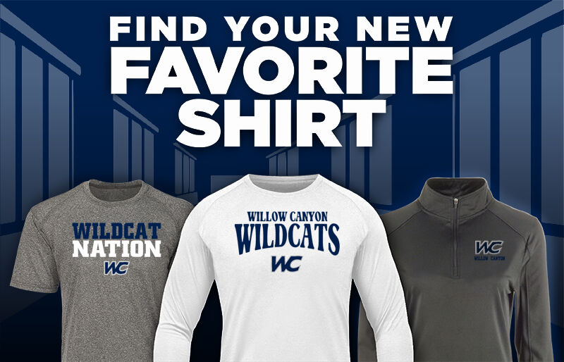 Willow Canyon Wildcats Find Your Favorite Shirt - Dual Banner